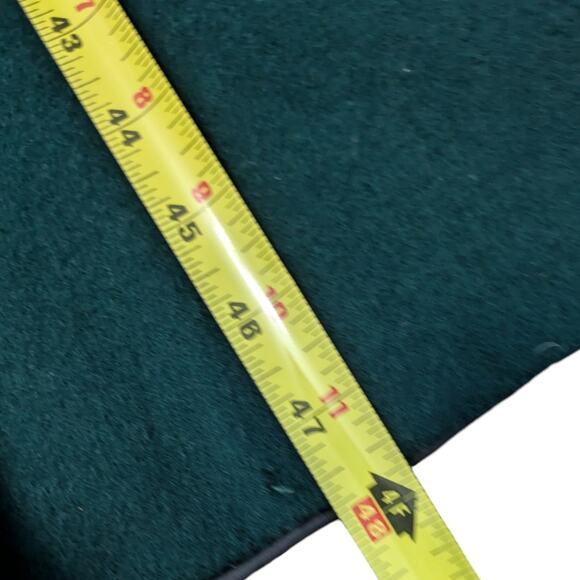 Donnybrook 100% Wool Forest Green Long Winter Opera Overcoat Size 10 - Picture 7 of 13